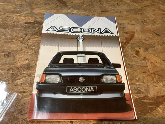 Opel Ascona Zeitschrift Prospekt
