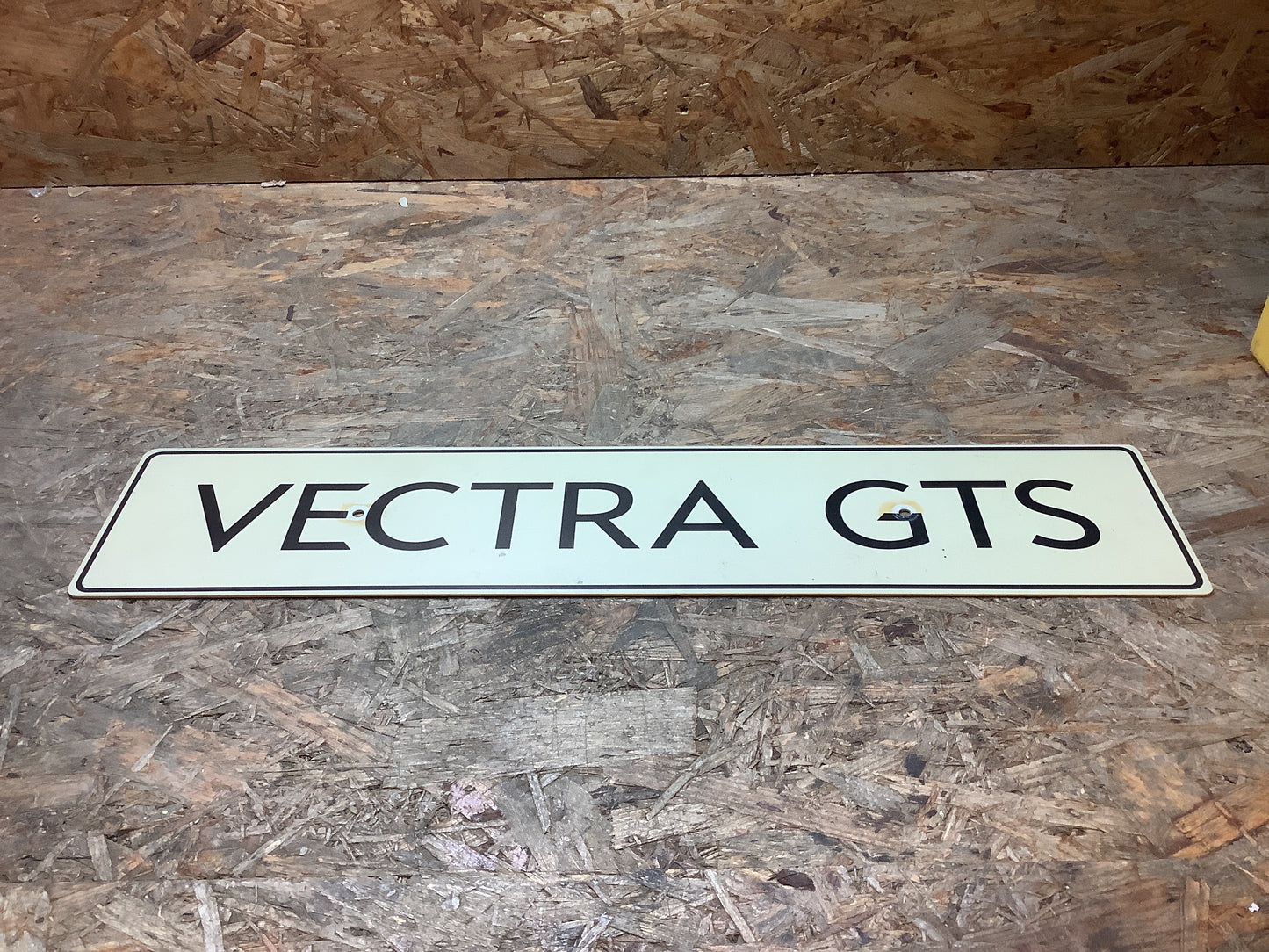 Opel Vectra GTS Kennzeichen