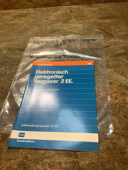 V.A.G Elektronisch geregelter Vergaser 2EE Konstruktion & Funktion