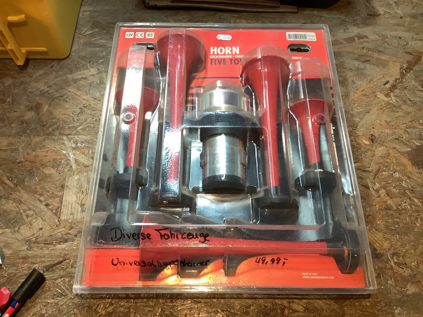 Diverse Fahrzeuge Universalhupenhörner NEU