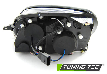 Tuning-Tec CCFL Angel Eyes Scheinwerfer für Mercedes Benz SLK R170 96-04 schwarz