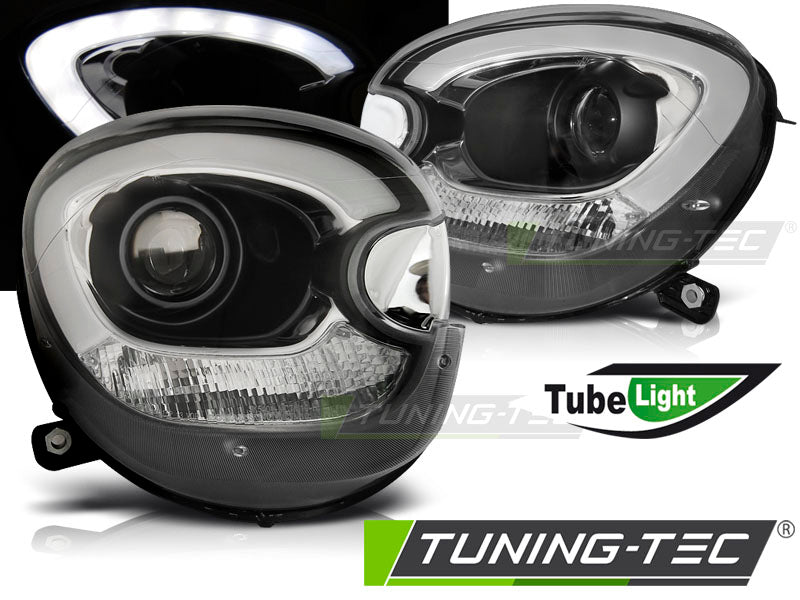 Tuning-Tec LED Tagfahrlicht Scheinwerfer für Mini Countryman R60/R61 10-14 schwarz