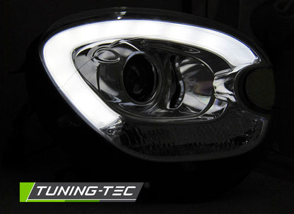 Tuning-Tec Xenon LED Tagfahrlicht Scheinwerfer für Mini Countryman R60/R61 10-14 chrom