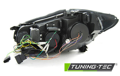 Tuning-Tec Xenon LED Tagfahrlicht Scheinwerfer für Mercedes Benz S-Klasse W221 05-09 schwarz