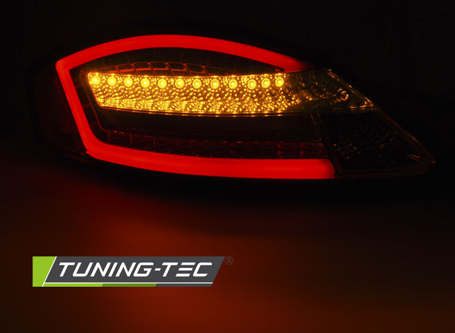Tuning-Tec Voll LED Rückleuchten für Porsche Cayman 987c 05-09/Boxster 987 05-08 rot/klar