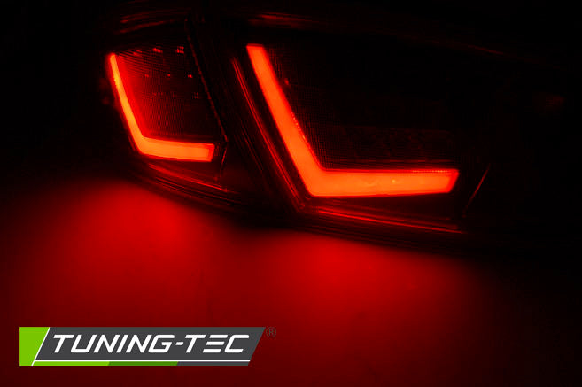 Tuning-Tec LED Lightbar Rückleuchten für Seat Leon 1P Facelift 09-12 rot