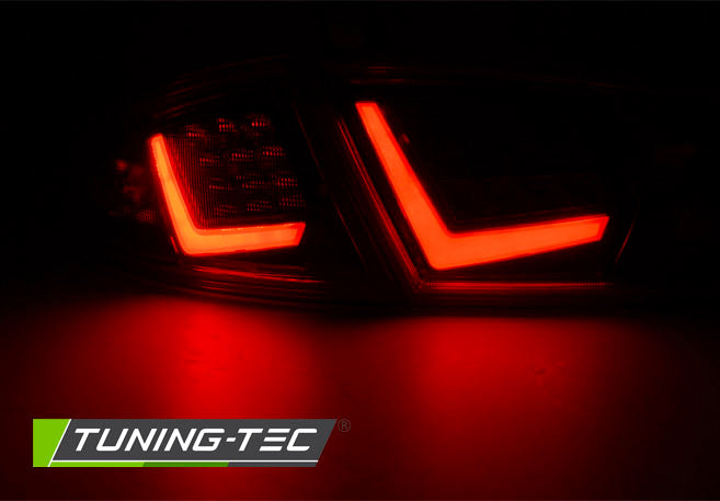 Tuning-Tec LED Lightbar Rückleuchten für Seat Leon 1P Facelift 09-12 rot