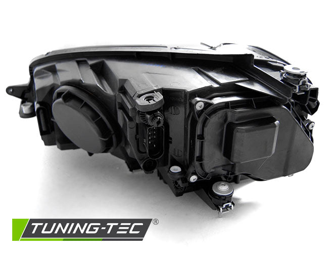 Tuning-Tec LED Tagfahrlicht Scheinwerfer für VW Golf 7 12-17 schwarz / chrom mit dynamischem LED Blinker