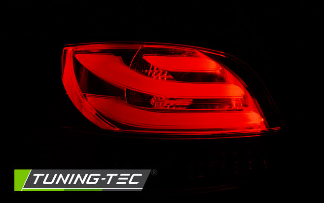 Tuning-Tec LED Lightbar Rückleuchten für Peugeot 206 98-05 rot/klar