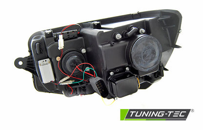 Tuning-Tec LED Tagfahrlicht Scheinwerfer für VW T6 15-19 schwarz