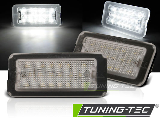 Tuning-Tec LED Kennzeichenbeleuchtung für Fiat 500 / 500C ab 2007 kaltweiß