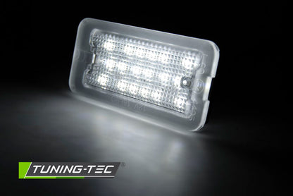 Tuning-Tec LED Kennzeichenbeleuchtung für Fiat 500 / 500C ab 2007 kaltweiß