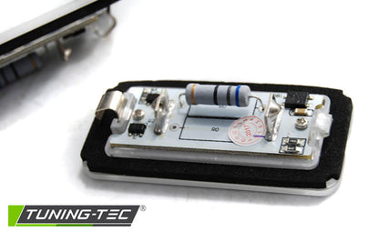 Tuning-Tec LED Kennzeichenbeleuchtung für Fiat 500 / 500C ab 2007 kaltweiß