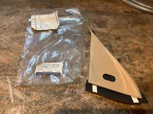 Opel Ascona C Einsatzecke beige links Original GM Opel NEU