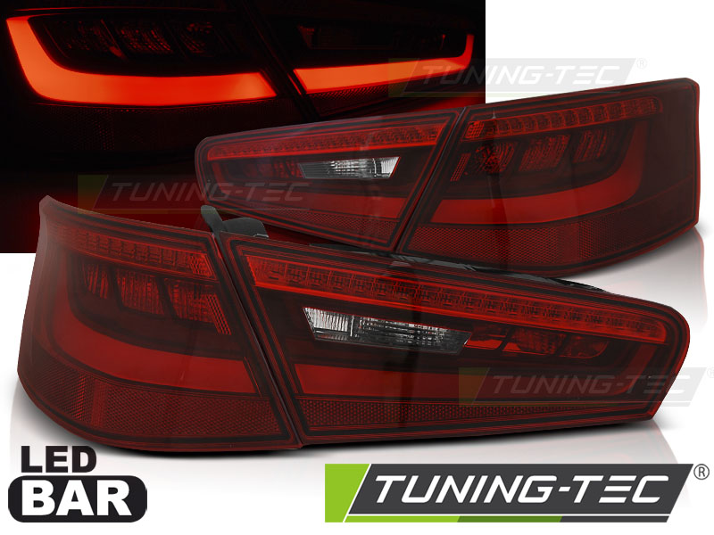 Tuning-Tec LED Lightbar Rückleuchten für Audi A3 8V 12-16 rot/rauch