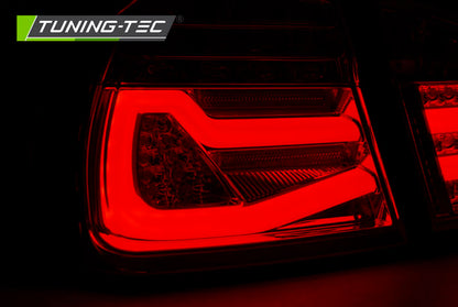 Tuning-Tec LED Lightbar Rückleuchten für BMW 3er E90 05-08 rot/klar