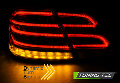 Tuning-Tec Voll LED Rückleuchten für Mercedes Benz E-Klasse W212 Limousine 09-13 rot/klar mit dyn. Blinker