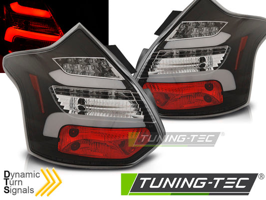 Tuning-Tec LED Lightbar Rückleuchten für Ford Focus MK3 11-14 schwarz