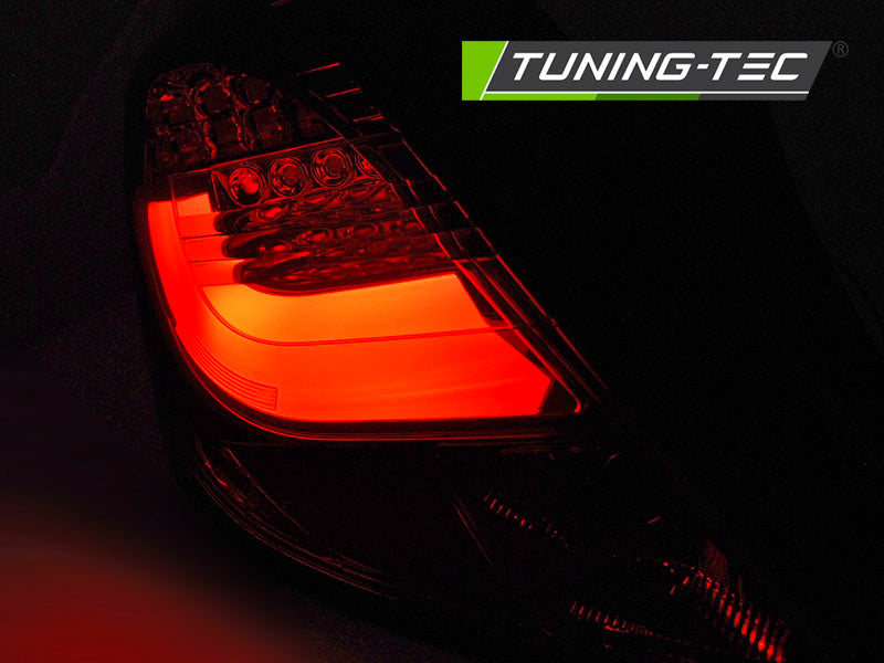 Tuning-Tec LED Lightbar Rückleuchten für Opel Corsa D (3-Türer) 06-14 rot/rauch