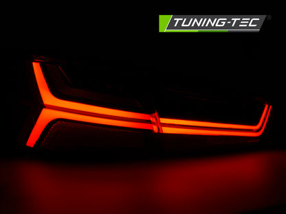 Tuning-Tec LED Lightbar Rückleuchten für Audi A6 4G (C7) Limousine 11-14 rot/klar mit dynamischem Blinker