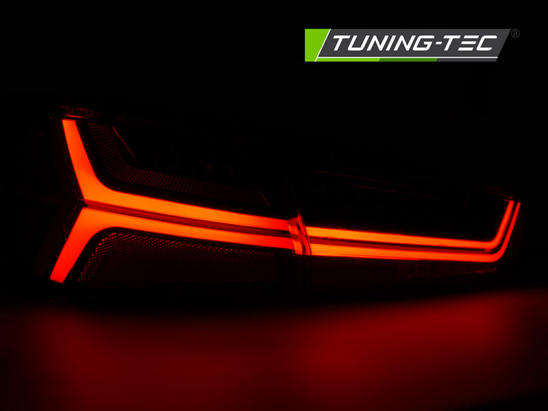 Tuning-Tec LED Lightbar Rückleuchten für Audi A6 4G (C7) Limousine 11-14 schwarz/rauch mit dynamischem Blinker