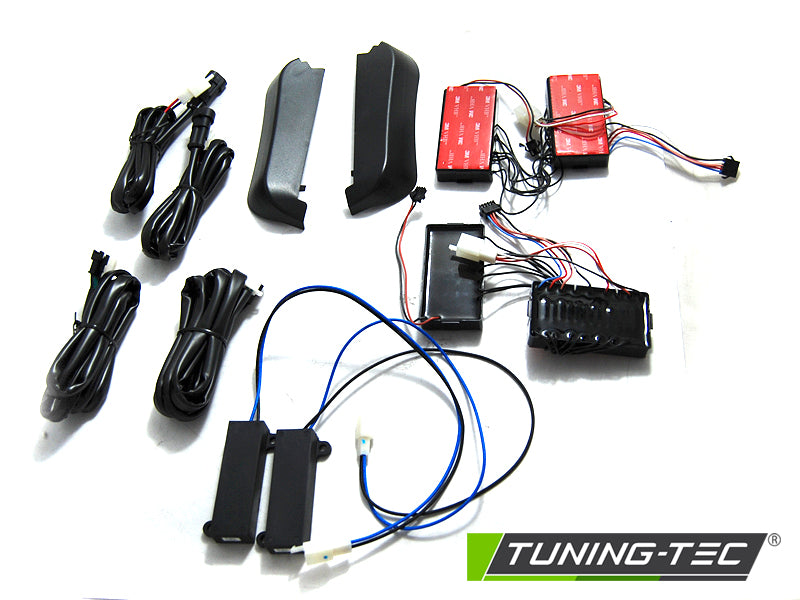 Tuning-Tec LED Lightbar Rückleuchten für Audi A6 4G (C7) Limousine 11-14 schwarz/rauch mit dynamischem Blinker