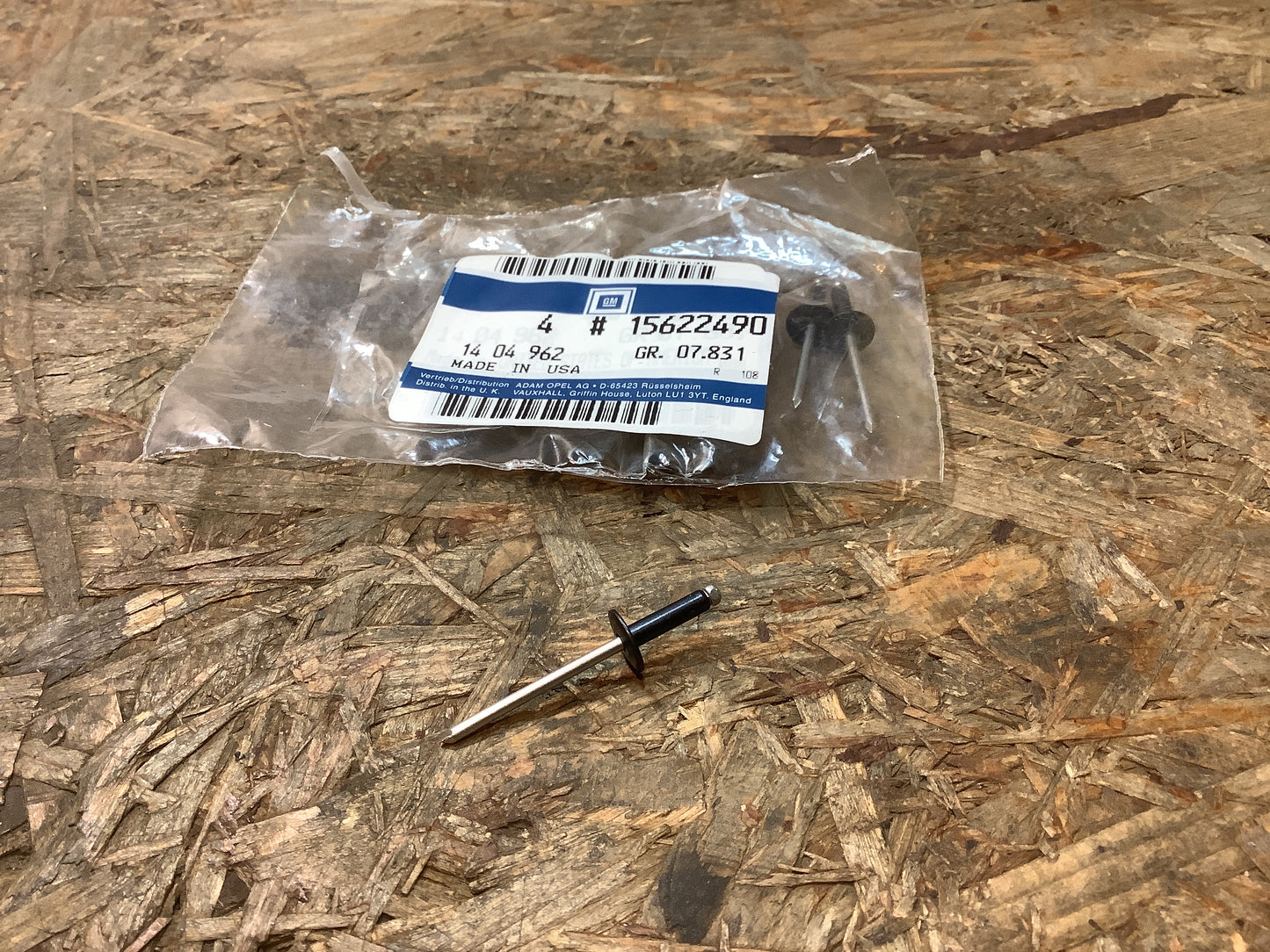 Sinatra Bj. 97-99 Blindniete Original GM NEU