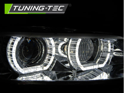 Tuning-Tec Xenon LED Tagfahrlicht Scheinwerfer für BMW 3er E92 / E93 Coupe/Cabrio 06-10 chrom