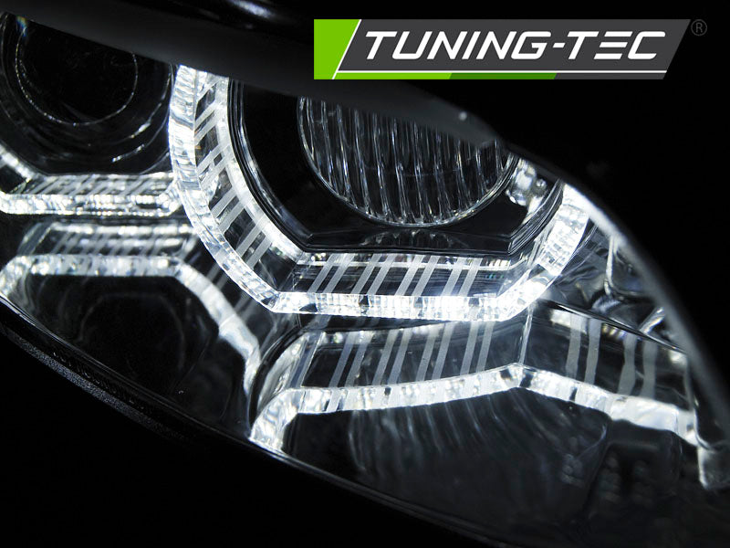 Tuning-Tec Xenon LED Tagfahrlicht Scheinwerfer für BMW 3er E92 / E93 Coupe/Cabrio 06-10 chrom