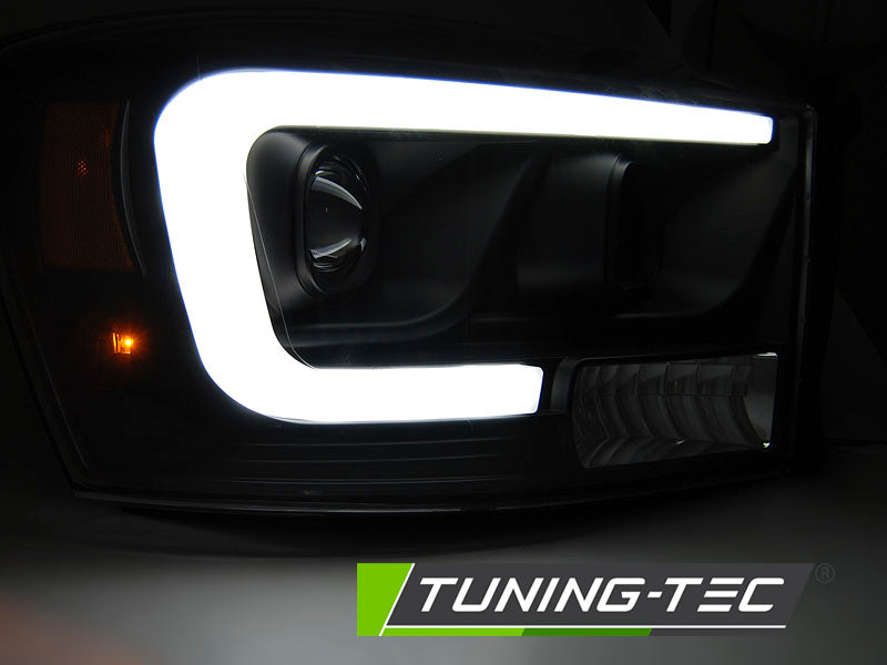 Tuning-Tec LED Tagfahrlicht Scheinwerfer für Dodge RAM 06-08 schwarz