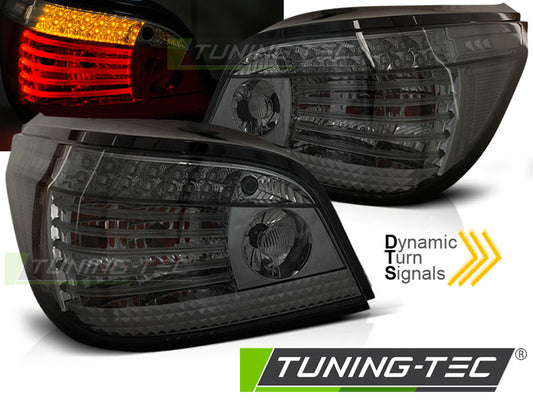 Tuning-Tec LED Rückleuchten für BMW 5er E60 Limousine 03-07 rauch mit dynamischem Blinker