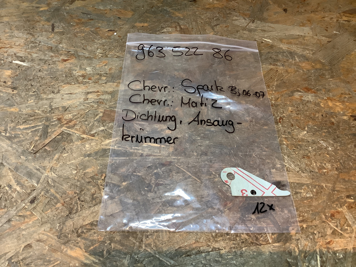 Chevrolet Spark Dichtung, Ansaugkrümmer Original GM NEU