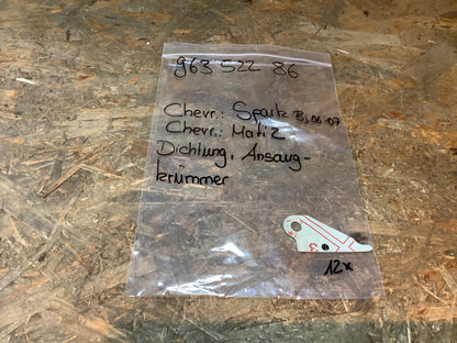 Chevrolet Spark Dichtung, Ansaugkrümmer Original GM NEU