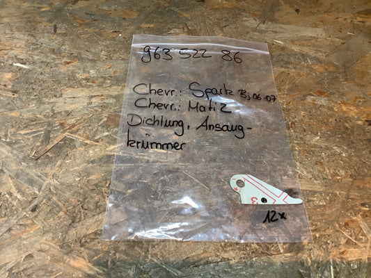 Chevrolet Spark Dichtung, Ansaugkrümmer Original GM NEU