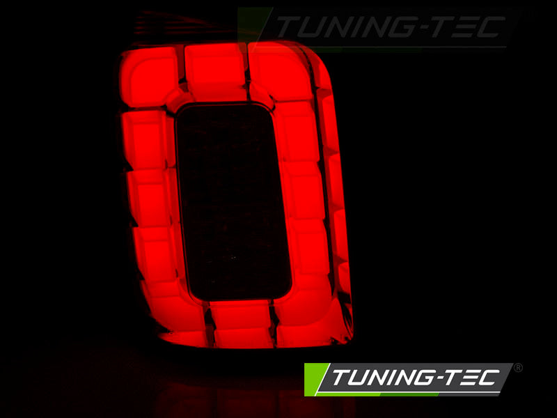 Tuning-Tec Voll LED Lightbar Rückleuchten für VW T6 15-19 rot/klar
