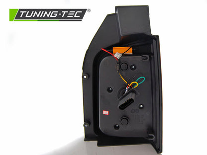 Tuning-Tec Voll LED Lightbar Rückleuchten für VW T6 15-19 rot/rauch