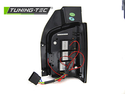 Tuning-Tec Voll LED Lightbar Rückleuchten für VW T6 15-19 rot/schwarz / Dynamischer Blinker