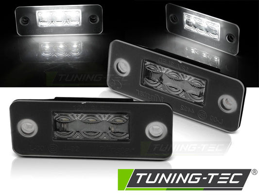 Tuning-Tec LED Kennzeichenbeleuchtung für Audi A8 D3 02-09 kaltweiß