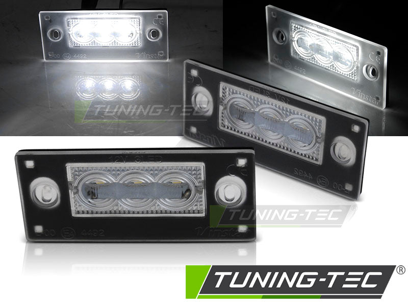 Tuning-Tec LED Kennzeichenbeleuchtung für Audi A4 B5 Avant 99-01 / A3 8L Facelift 00-03 kaltweiß