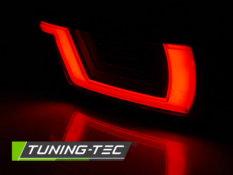 Tuning-Tec LED Lightbar Rückleuchten für Land Rover / Range Rover Evoque 11-18 schwarz mit dynamischem Blinker