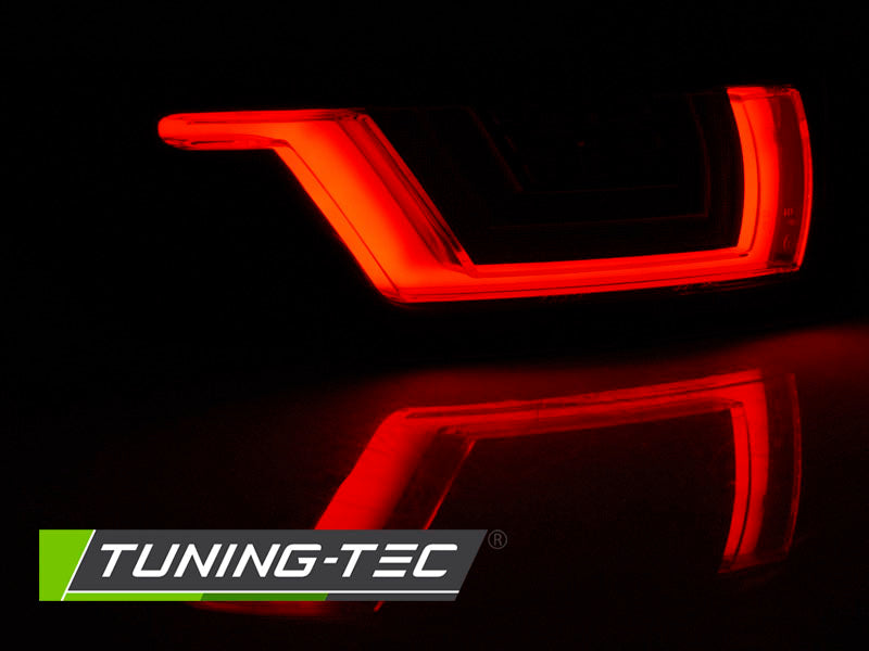 Tuning-Tec LED Lightbar Rückleuchten für Land Rover / Range Rover Evoque 11-18 rot/rauch mit dynamischem Blinker