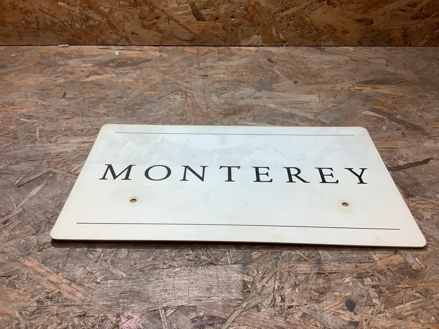 Opel Monterey Kennzeichen