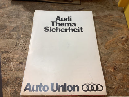 NSU Werbeprospekte Audi/NSU Konvolut