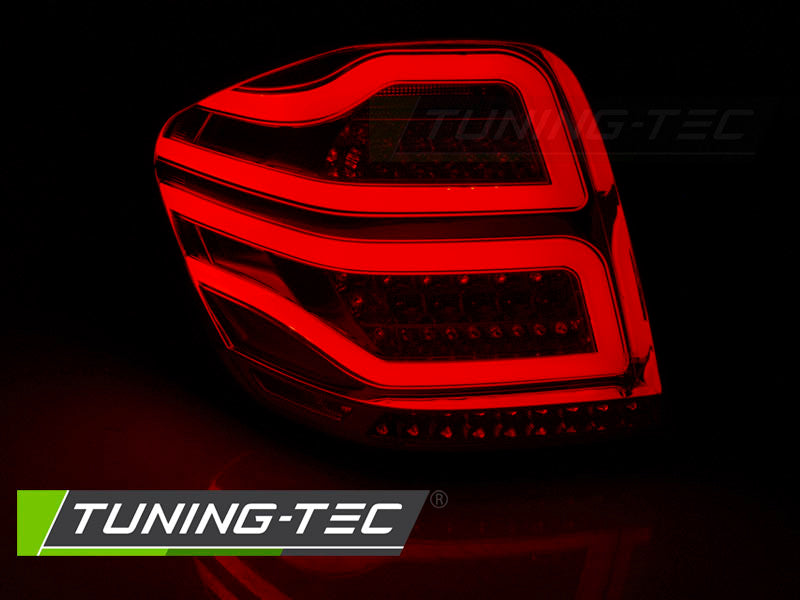 Tuning-Tec Voll LED Rückleuchten für Mercedes Benz ML W164 09-11 rot/rauch