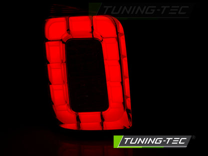 Tuning-Tec Voll LED Lightbar Rückleuchten für VW T6 15-19 chrom/rauch