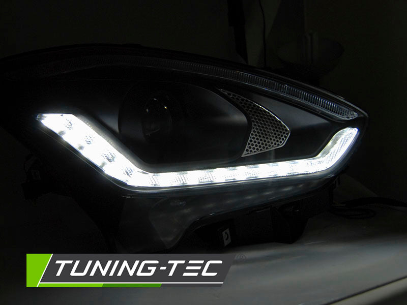 Tuning-Tec LED Tagfahrlicht Scheinwerfer für Suzuki Swift 6 2017+ schwarz