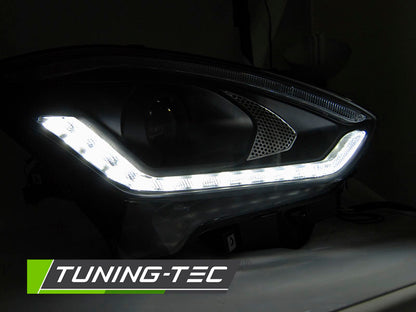 Tuning-Tec LED Tagfahrlicht Scheinwerfer für Suzuki Swift 6 2017+ schwarz