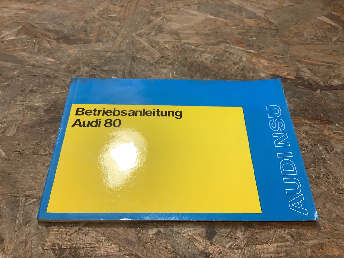 Betriebsanleitung Audi 80, Audi NSU