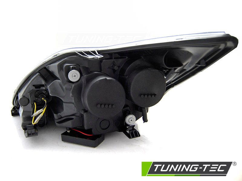 Tuning-Tec CCFL Angel Eyes Scheinwerfer für Ford Focus MK2 Facelift 08-10 schwarz