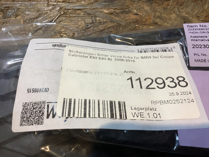 Stoßstangen Gitter vorne links für BMW 3er Coupe Cabriolet E92 E93 Bj. 2006-2010